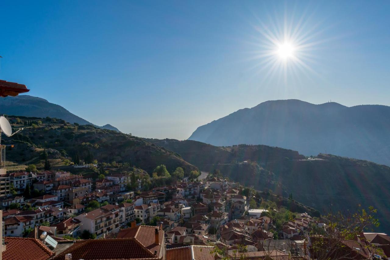 Katsarou Apartments Arachova Zewnętrze zdjęcie